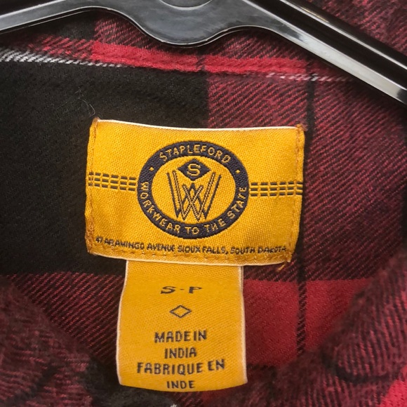 Red Plaid Flannel - Picture 3 of 3